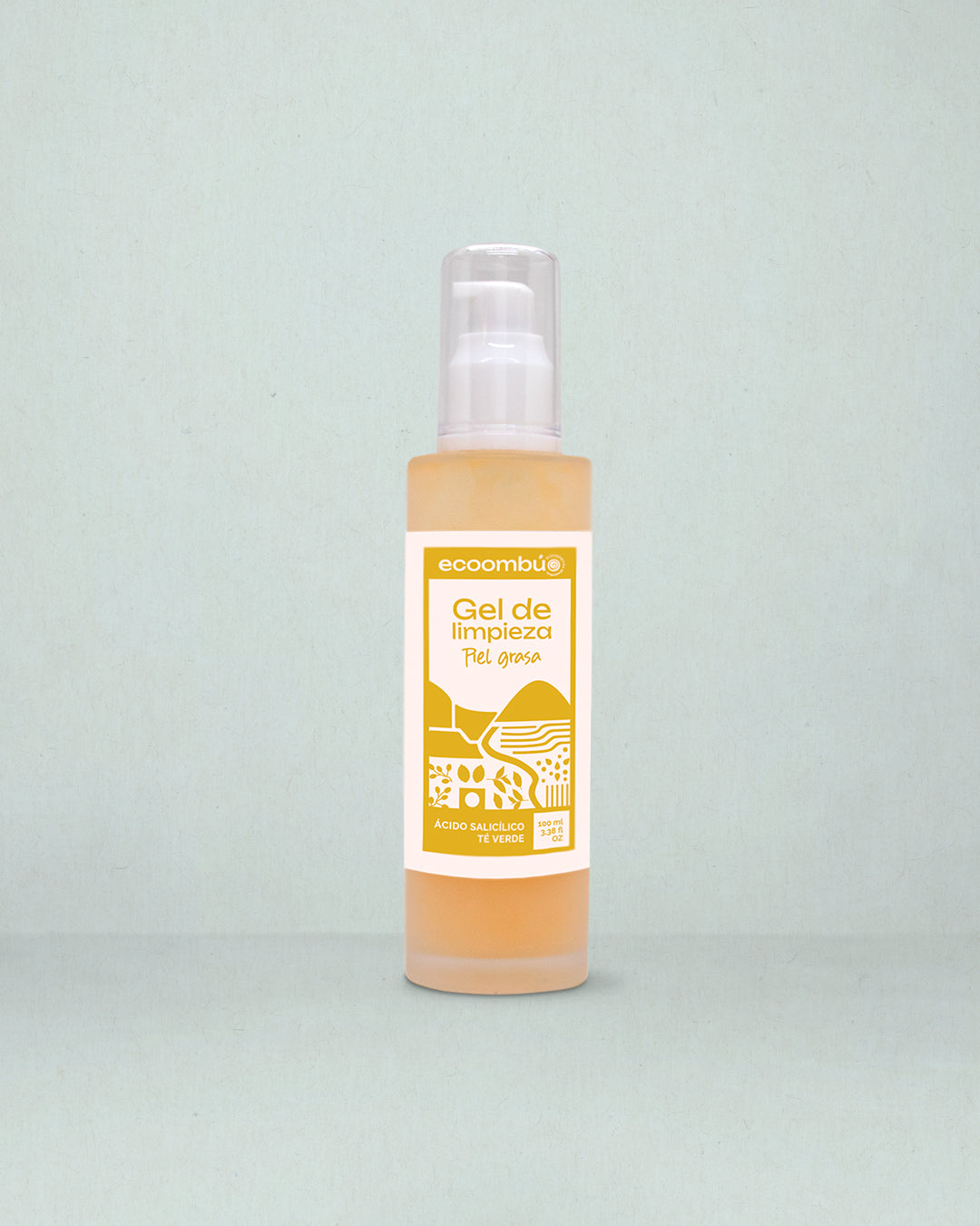 Gel de limpieza Botánico con Ácido Salicílico + Té Verde para PIELES GRASAS