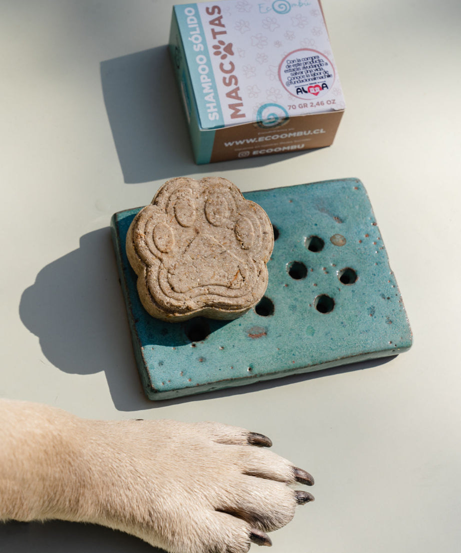 Shampoo sólido mascotas 70 gramos