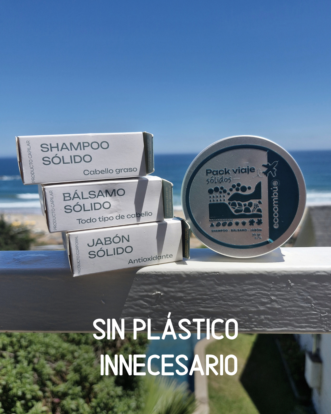 Pack Ritual Capilar Sólido de Viaje Ecoombú✈️