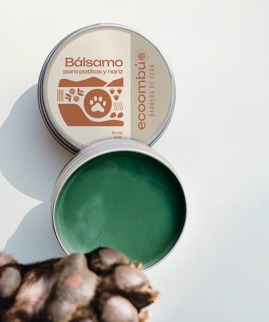 Bálsamo para patitas mascotas