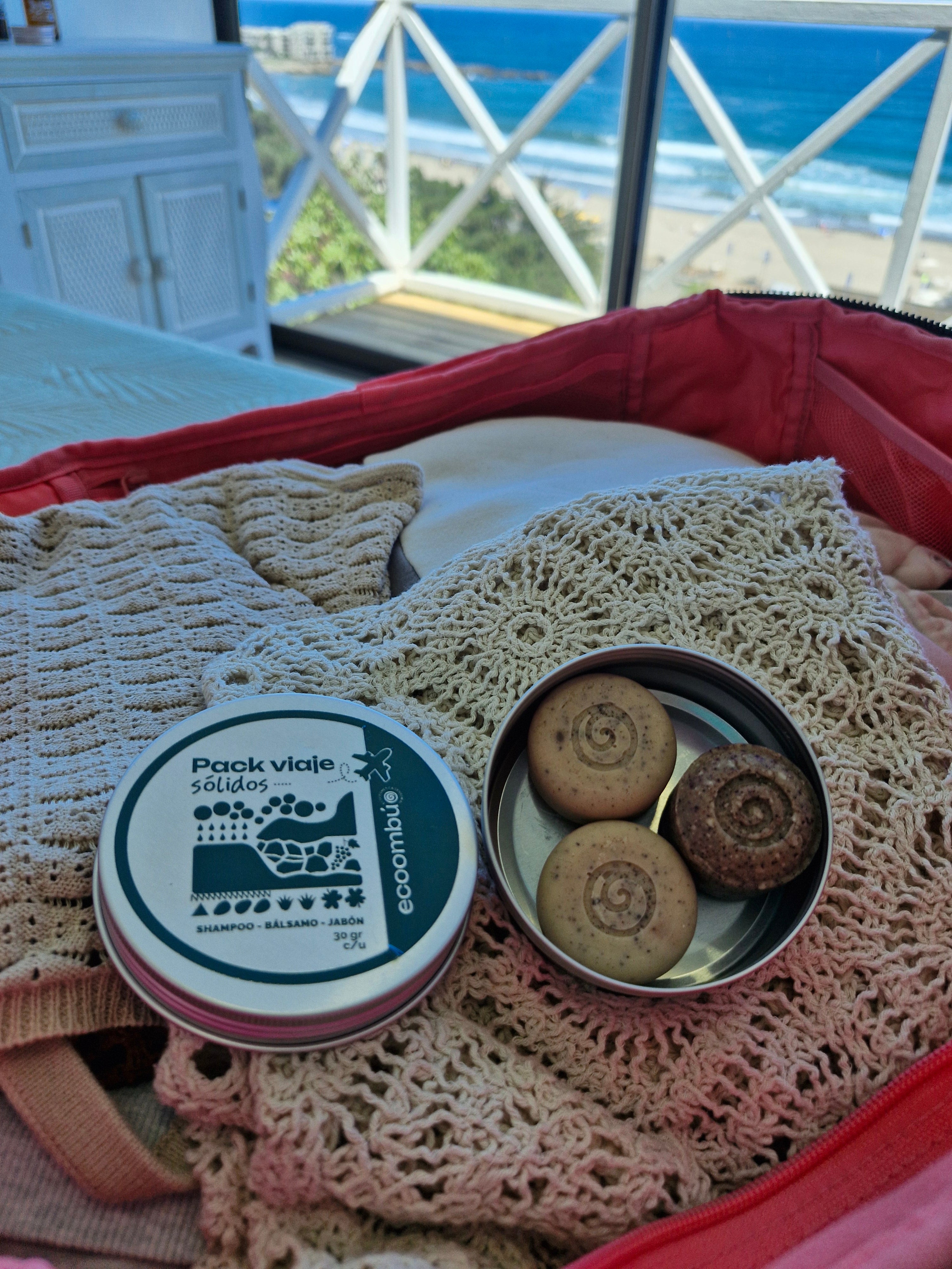 Pack Ritual Capilar Sólido de Viaje  Ecoombú✈️