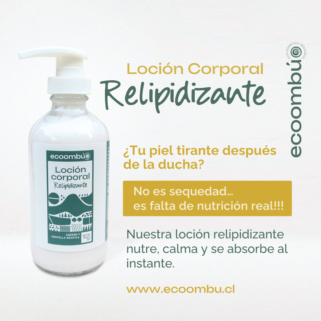 Loción Corporal Relipidizante con Cedrón y Avena – Reparación para piel seca