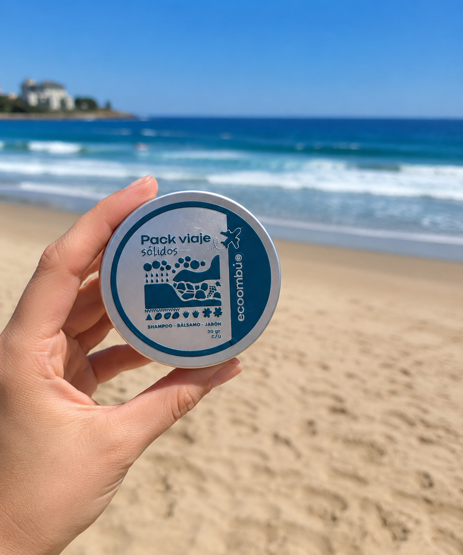 Pack Ritual Capilar Sólido de Viaje  Ecoombú✈️