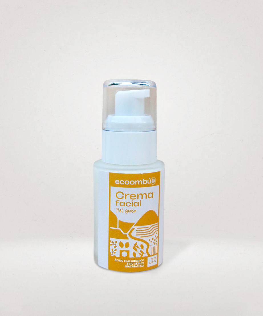 Crema facial piel grasa