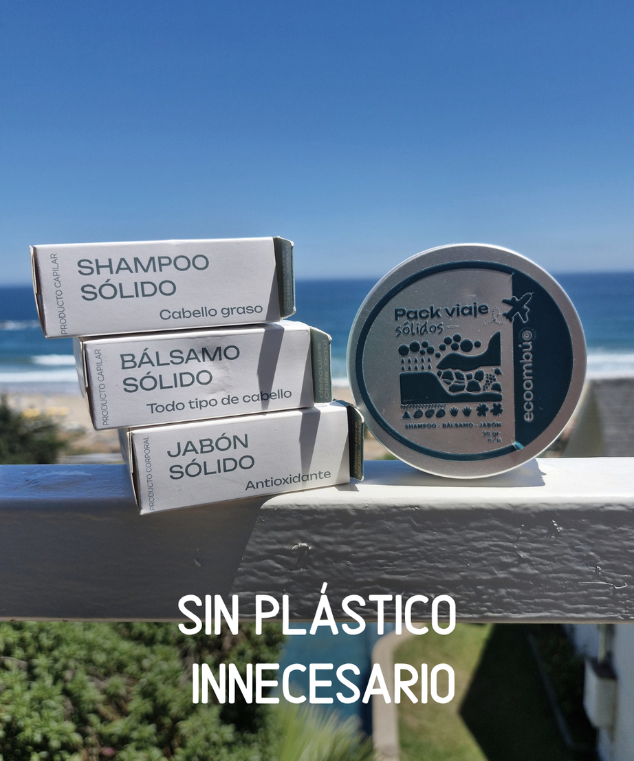 Pack Ritual Capilar Sólido de Viaje  Ecoombú✈️