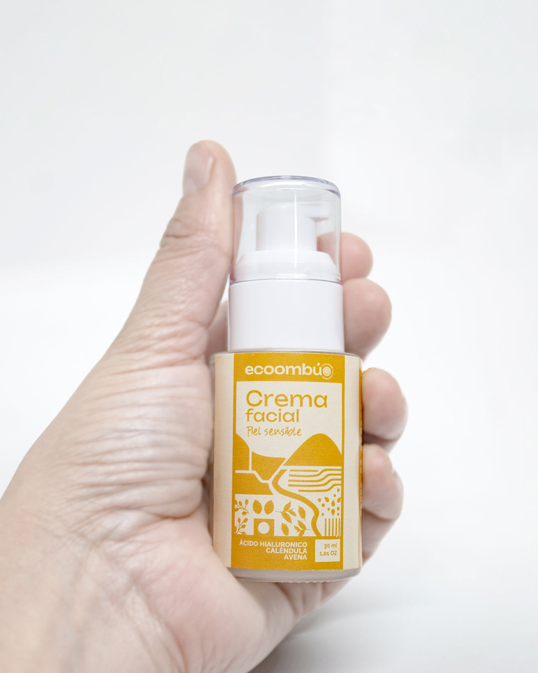 Crema facial piel sensible