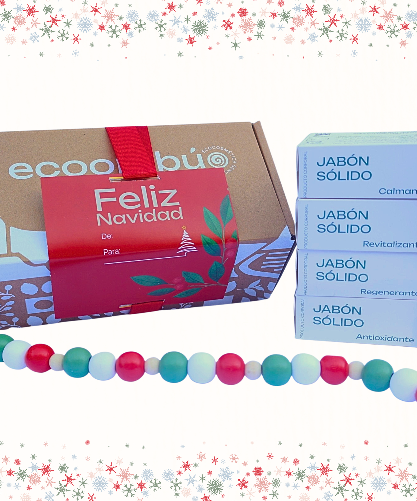 Pack Jabones Botánicos Corporales -Navidad
