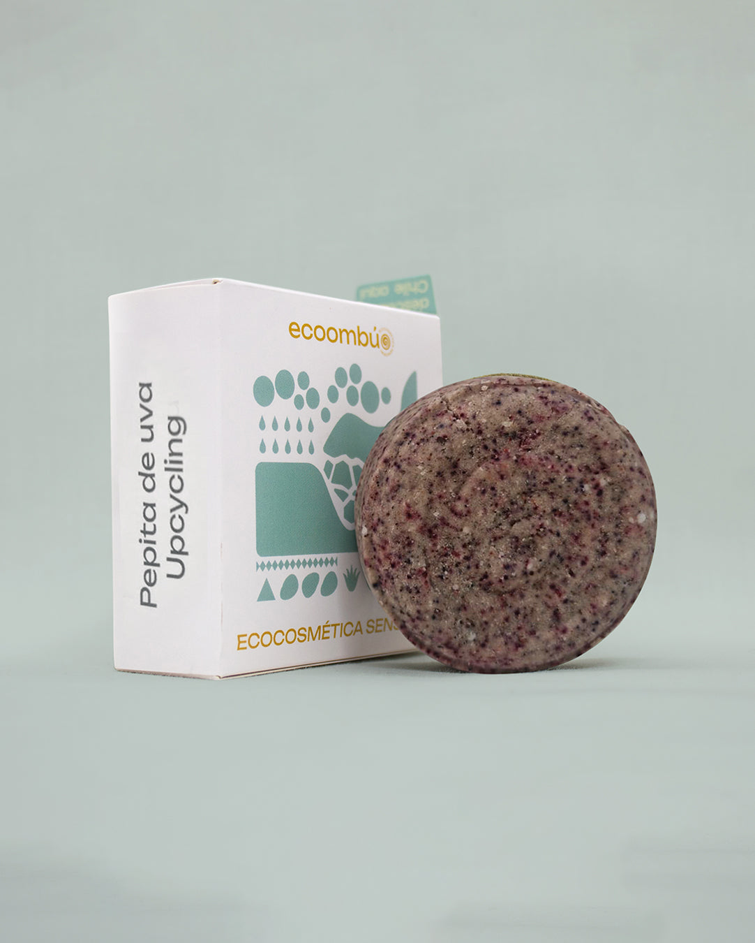 Shampoo Sólido Pepita de Uva · Línea Upcycling ♻️